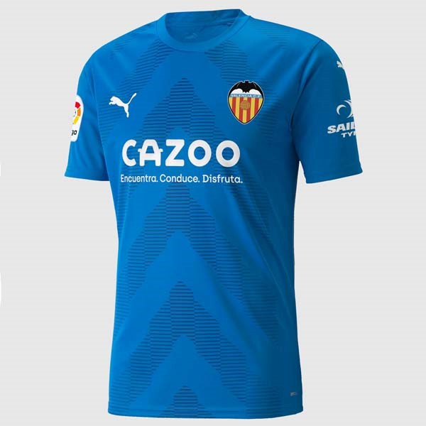 Tailandia Camiseta Valencia 3ª Portero 2022/23 Azul